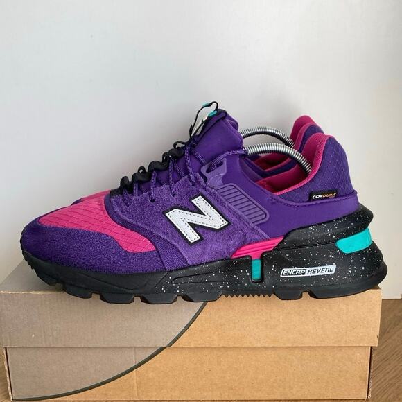 New Balance 997S Cordura Pink/Purple Men Sneakers - SZ 11 - Picture 4 of 12
